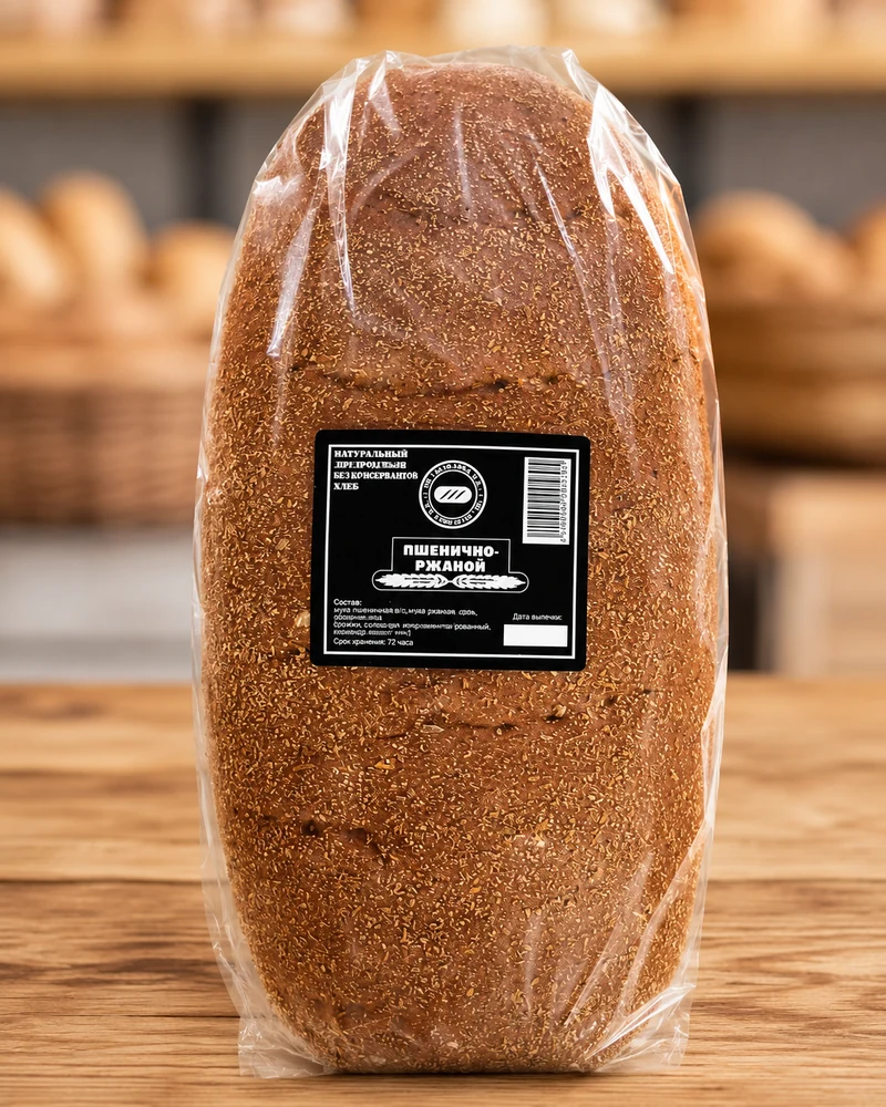 Qadoqdagi Qora non 0,4 kg