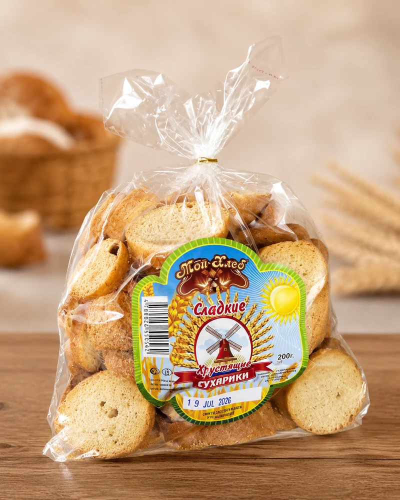 Qadoqdagi suxariklar