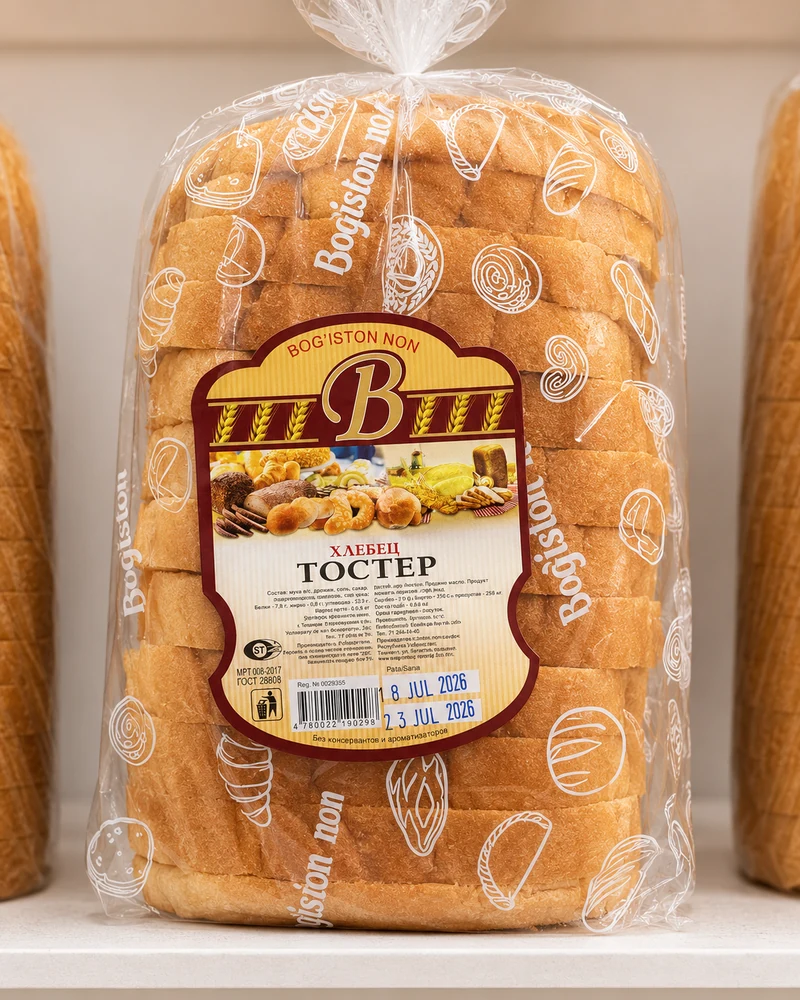 Qadoqdagi toster noni 900 g